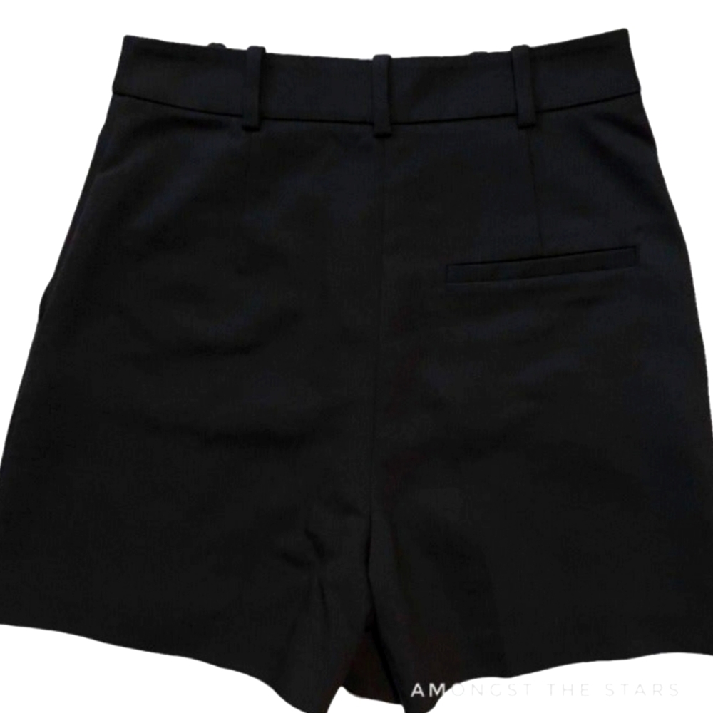 Women's Zara Black Shorts Medium - Picture 6 of 6